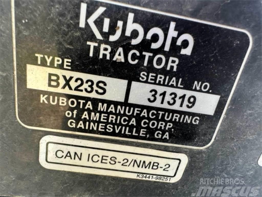 Kubota BX23S 4x4 Wielladers