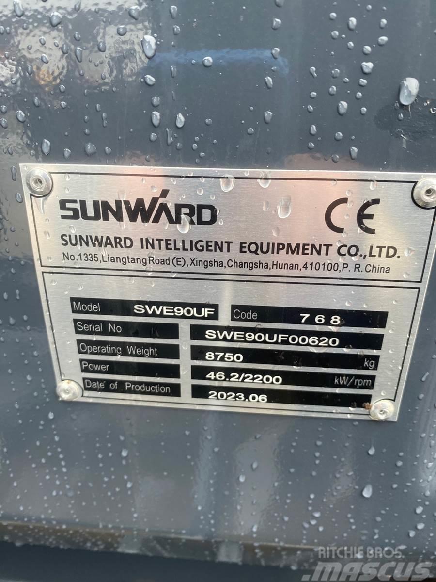 Sunward SWE90UF Minigraafmachines < 7t