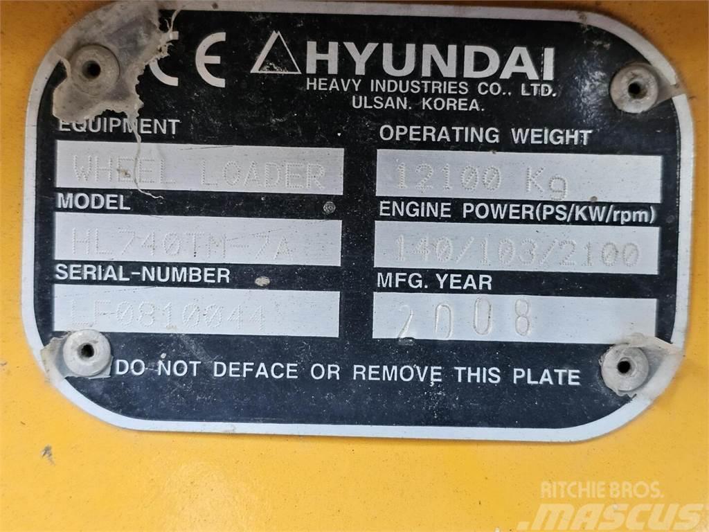 Hyundai HL 740 TM 7A Wielladers