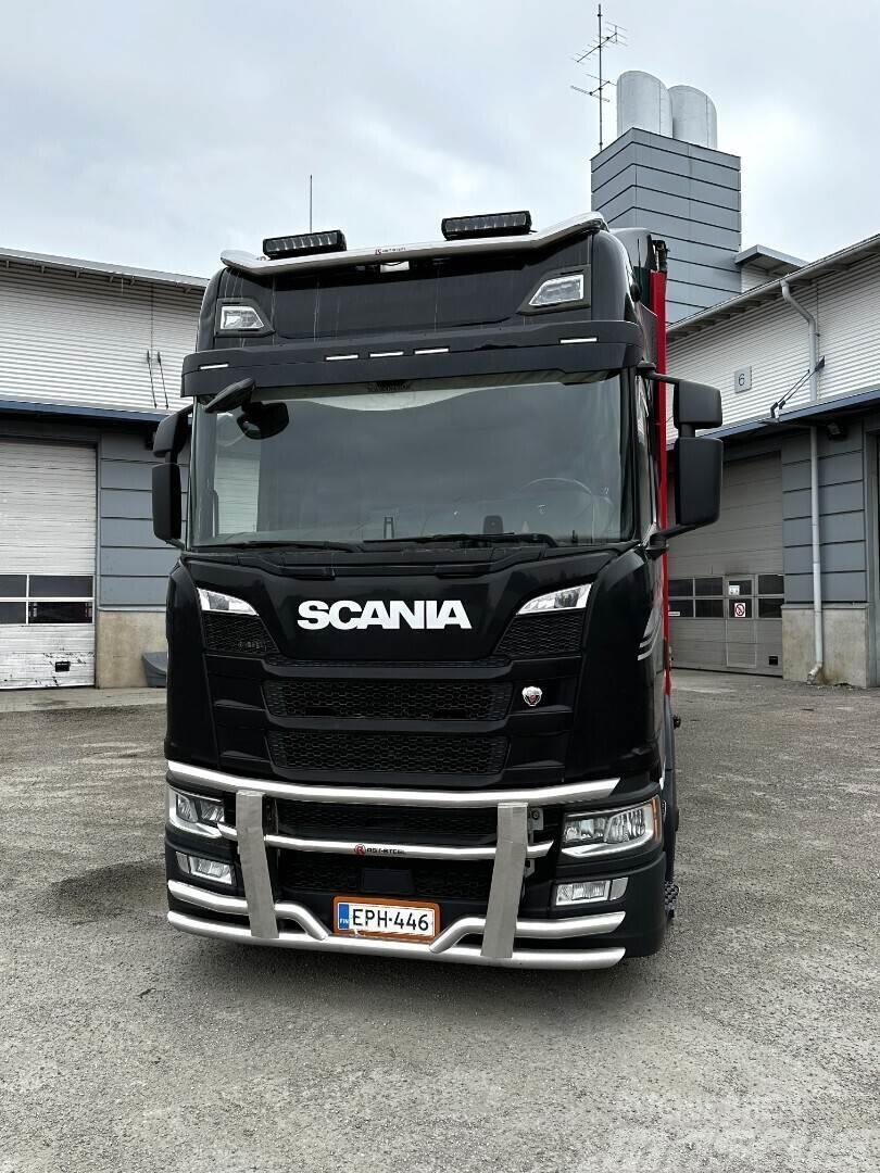 Scania R500 6x2 Schuifzeilopbouw