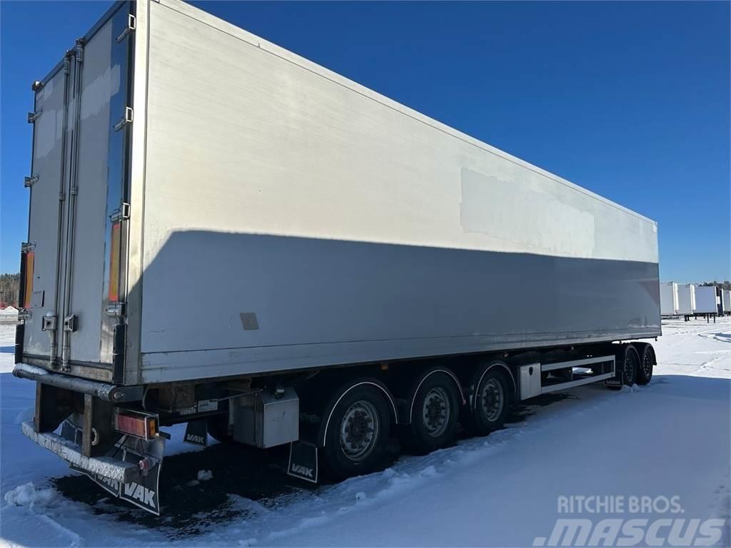VAK 5-akselinen kokosivuauki Gesloten opbouw trailers