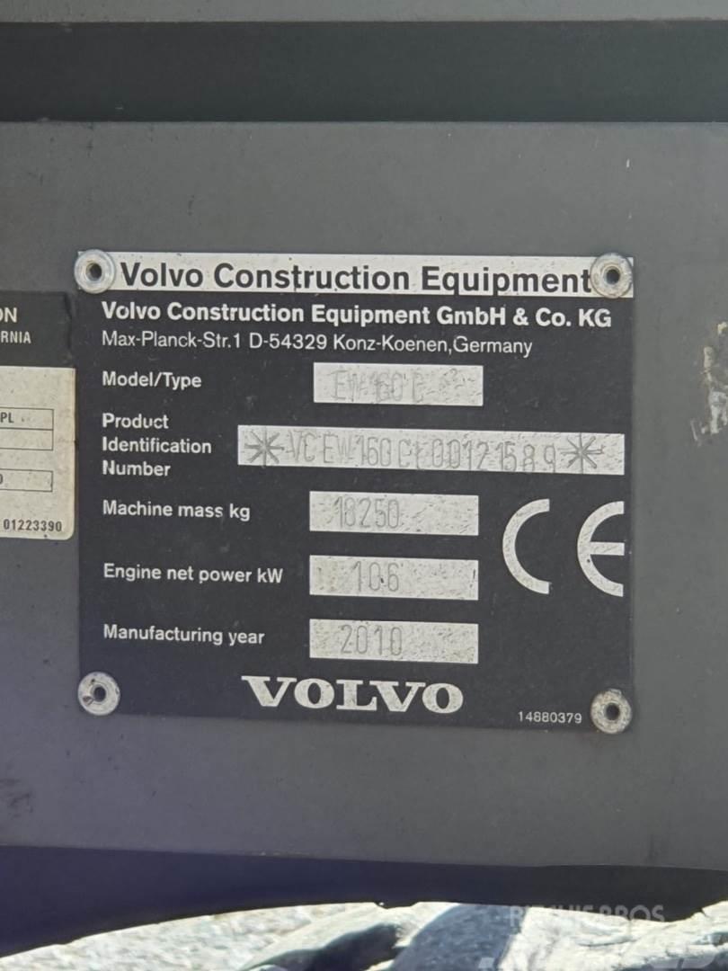 Volvo EW160C Wielgraafmachines