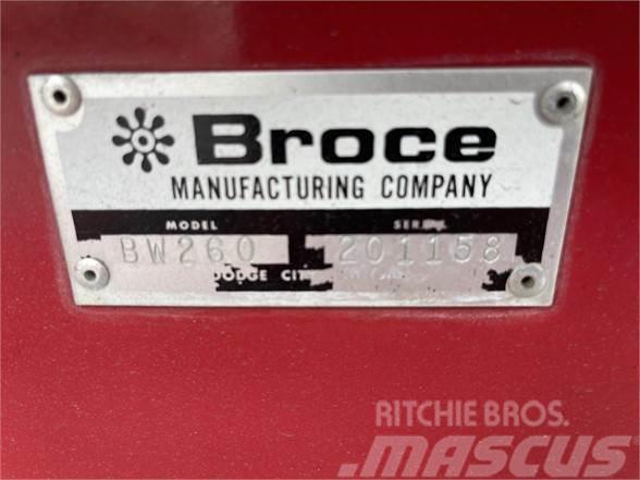 Broce BW260 Veegmachines