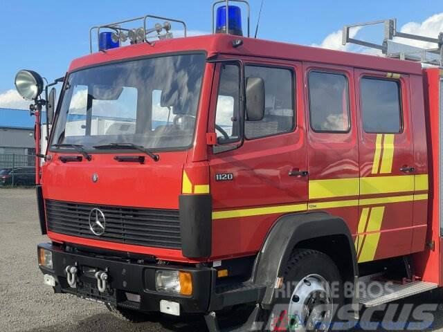 Mercedes-Benz LK 1220 4x4 Metz Feuerwehr TLF 16/25 Pumpe+2410L Bakwagens met gesloten opbouw