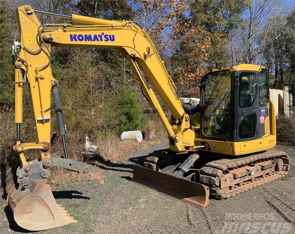Komatsu PC88MR-11 with only 591 hours, loaded! Rupsgraafmachines
