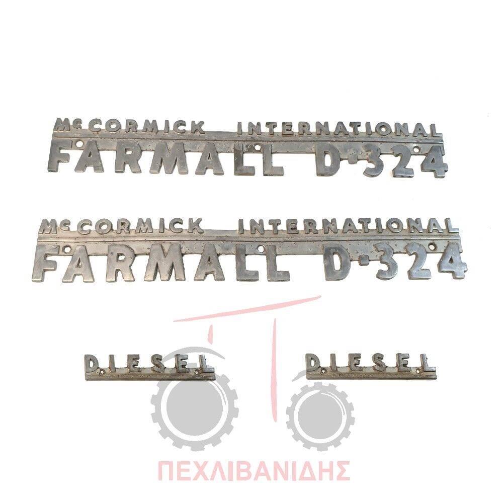 International MCCORMICK FARMALL D-324 Anders