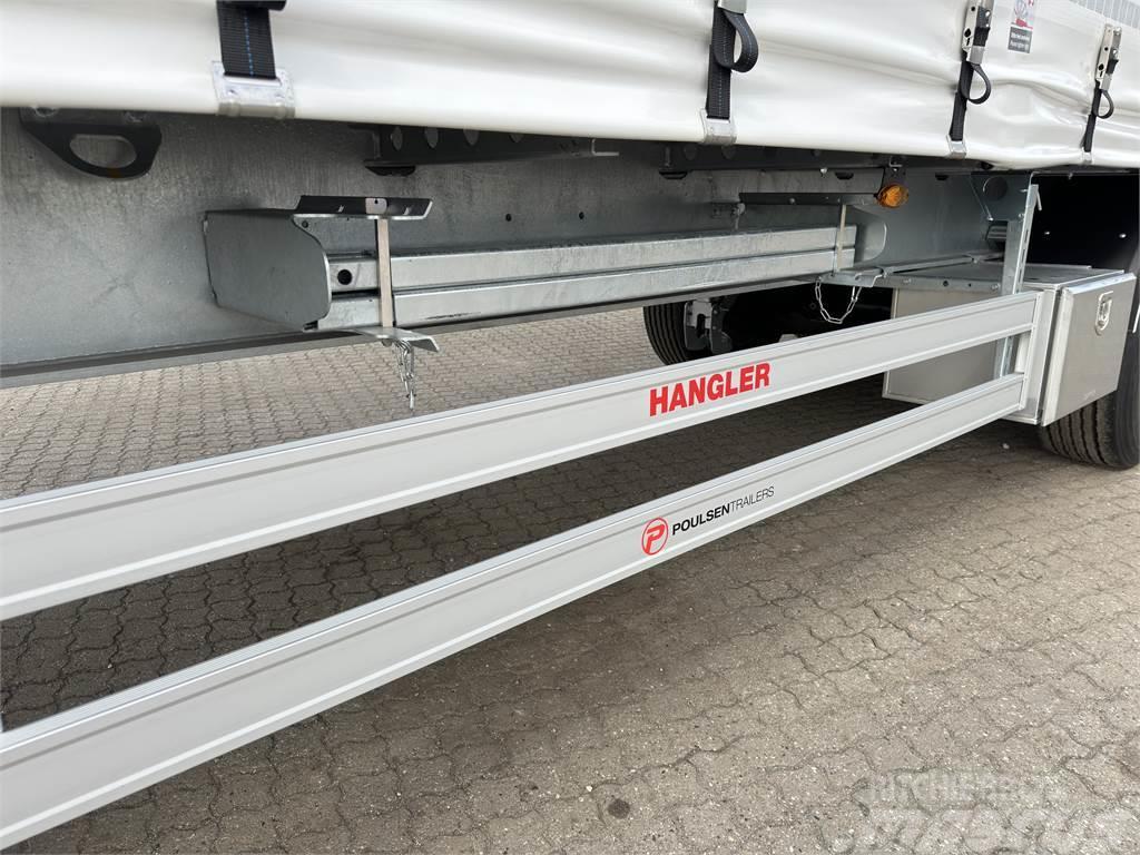 Hangler 3-aks 45-tons gardintrailer Nordic Schuifzeilen