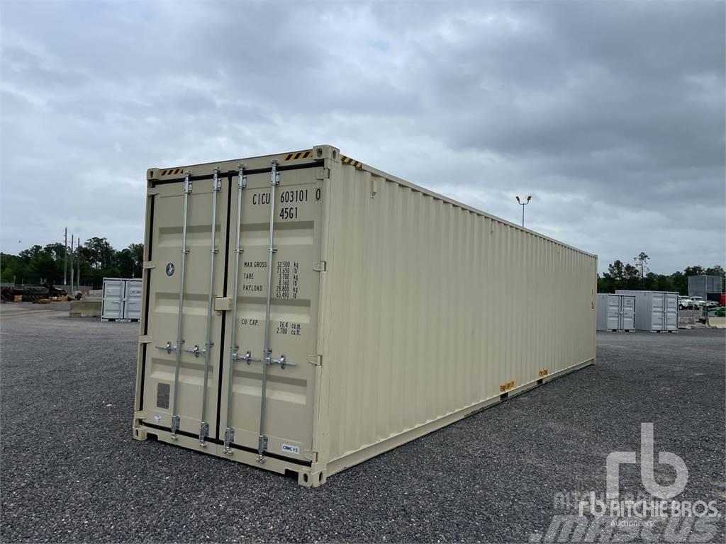  40 ft High Cube (Unused) Speciale containers