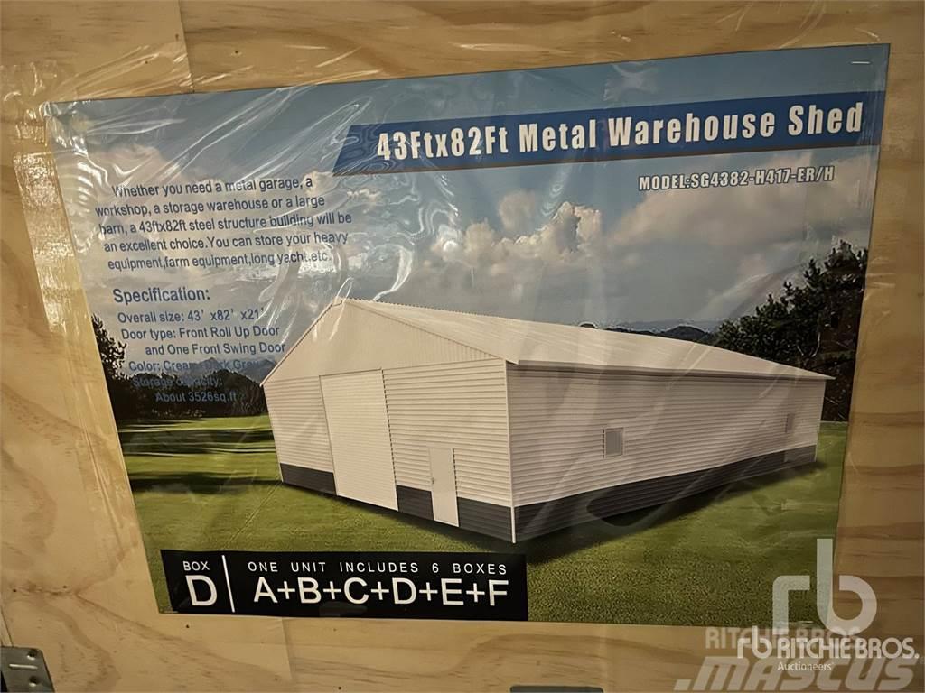  43 ft x 82 ft Metal Warehouse ( ... Overige terreinbeheermachines