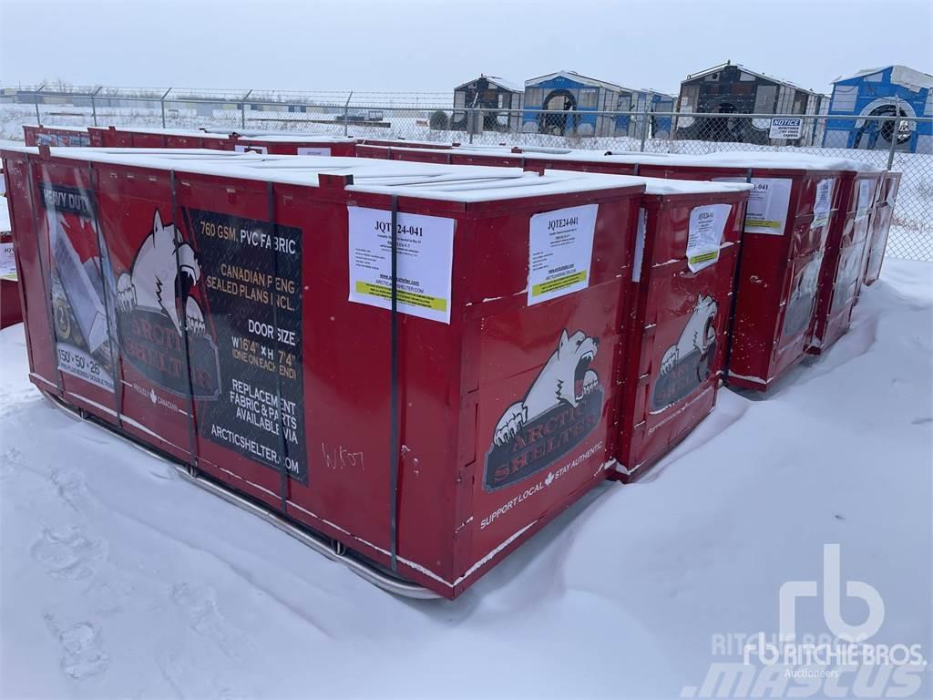 Arctic Shelter 150 ft x 50 ft x 26 ft Peak Dou ... Stalen constructies