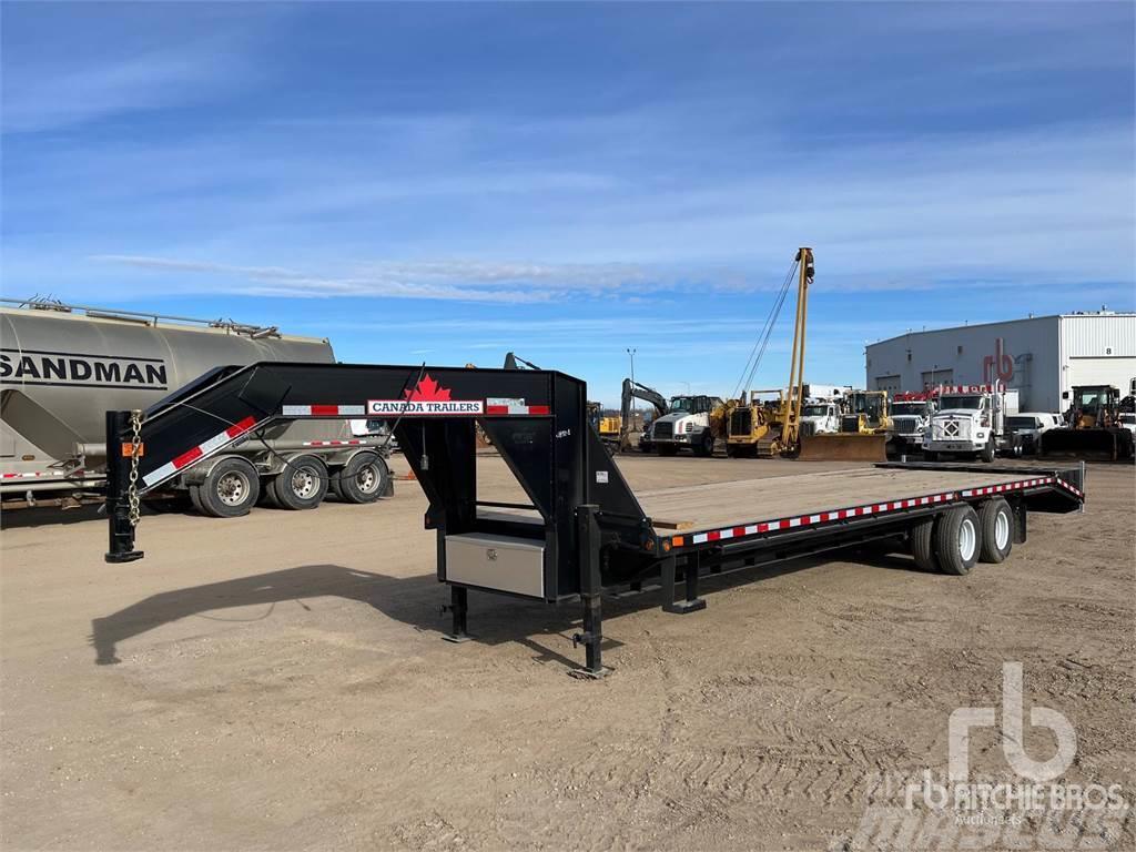 Canada Trailers 31 ft T/A Gooseneck Dieplader