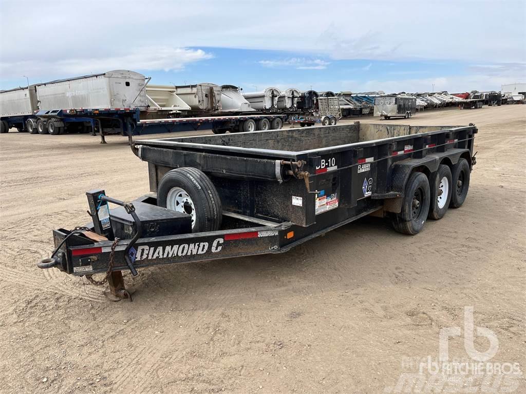 Diamond C 16 ft Tri/A Dump Oprijwagen