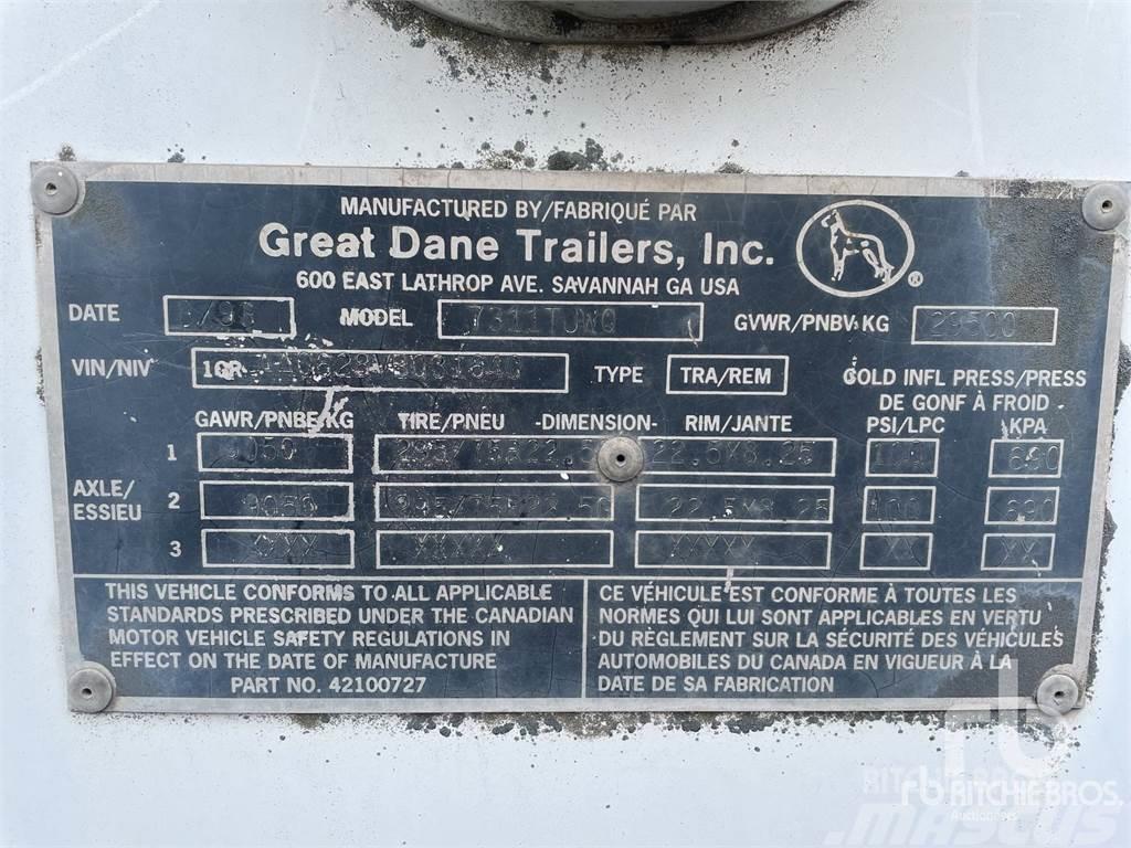 Great Dane 53 ft x 102 in T/A Gesloten opleggers