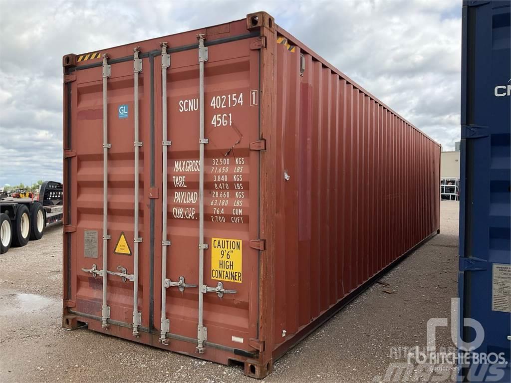  KJ 40 ft High Cube Speciale containers