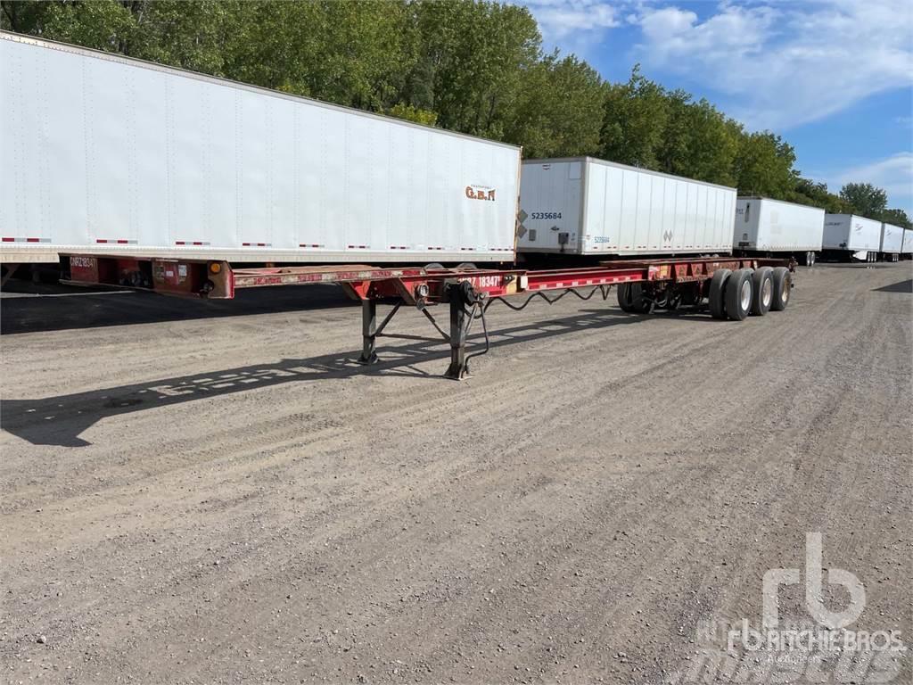 Max Atlas Tri/A Extendable 40 Ft - 53 Ft Containerchassis