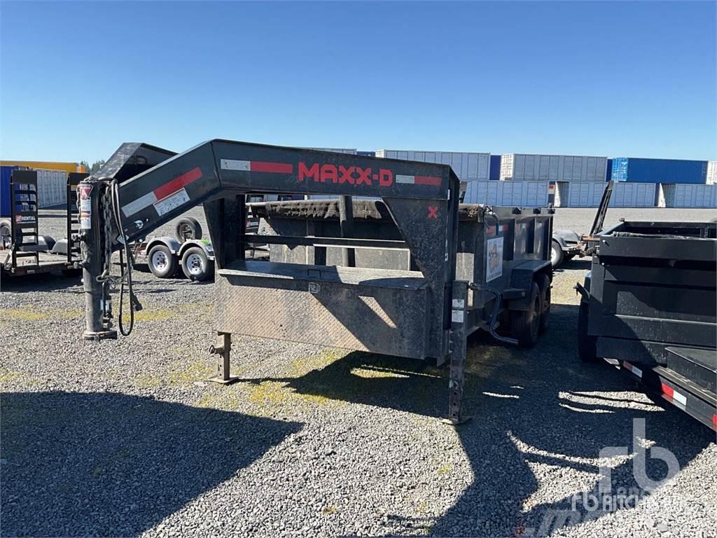 MAXX D 14 ft T/A Gooseneck Dump Oprijwagen