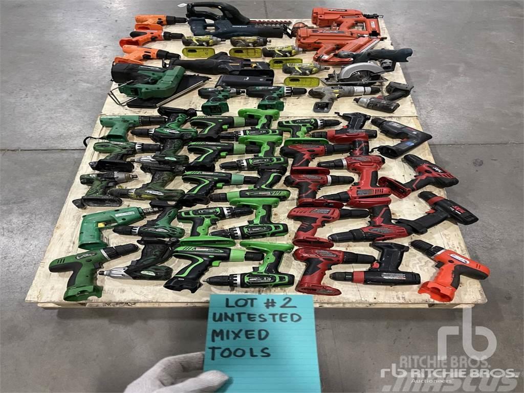  Quantity of Mixed Untested Tools Anders