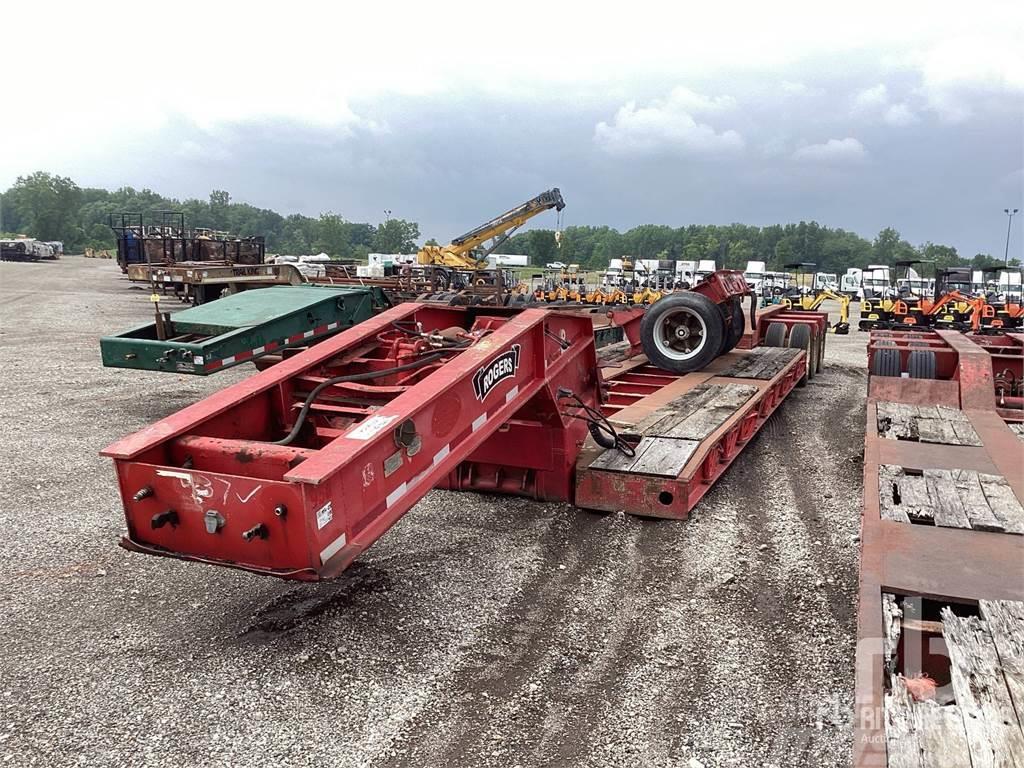Rogers 50 ton Tri/A Removable Gooseneck Diepladers