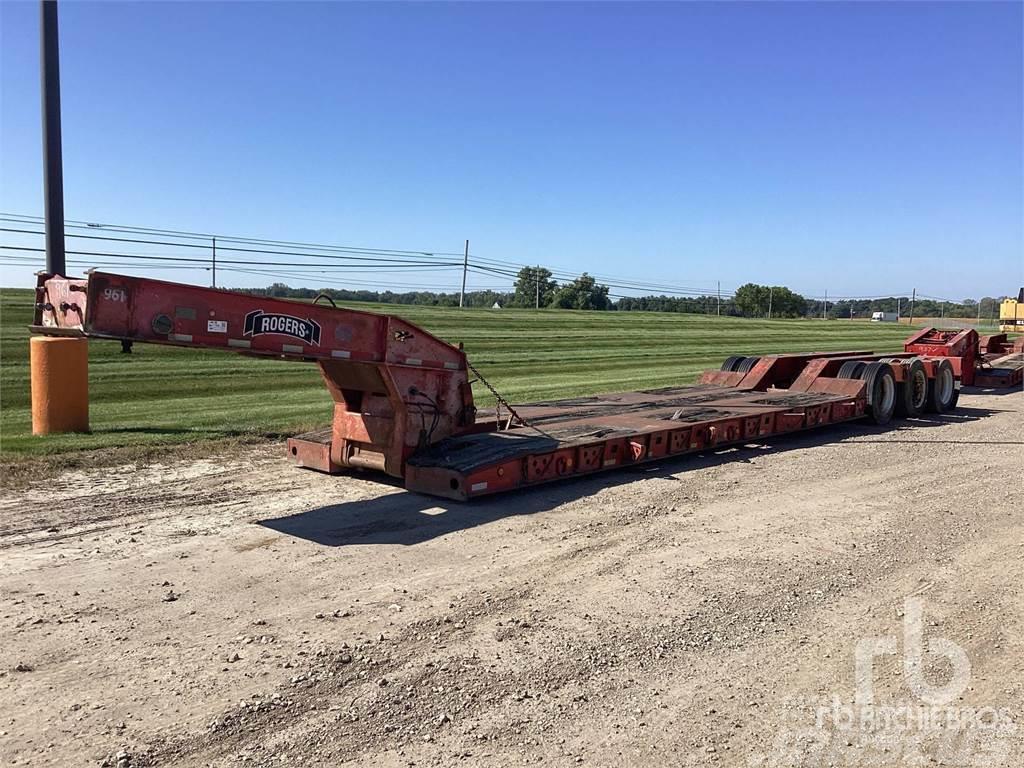 Rogers 50 ton Tri/A Removable Gooseneck Diepladers