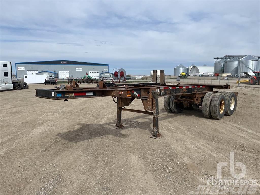 Strick 20 ft T/A Containerchassis