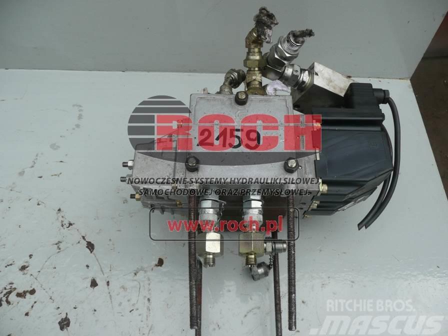 Sauer Danfoss 157B6203 - 2 SEKCYJNY + CEWKA 12VDC 157B4216 + 157 Hydraulics