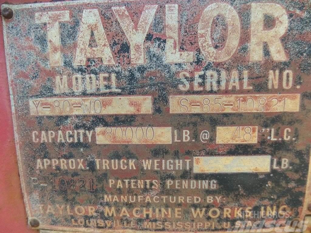 Taylor Y80W0 Diesel heftrucks