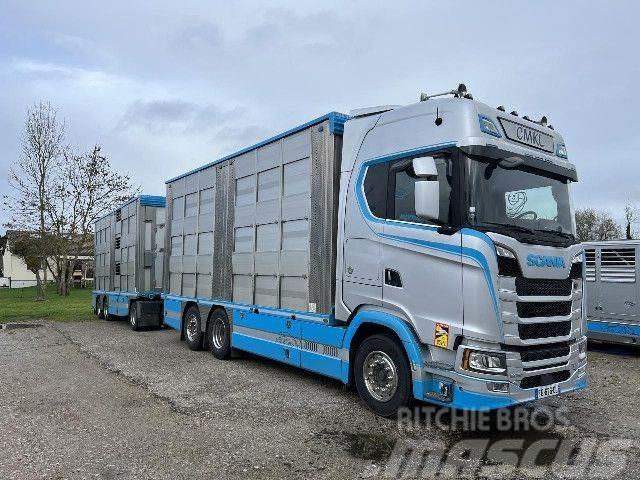 Scania BETAILLERE+REM S650 Chassis met cabine