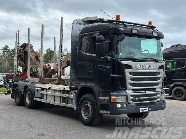 Scania R 420 CB6x4HHZ Chassis met cabine