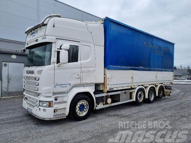 Scania R 490 LB8x2/4MNB Chassis met cabine