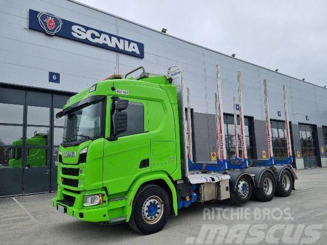 Scania R 650 B8x4/4NA, Korko 1,99% Chassis met cabine