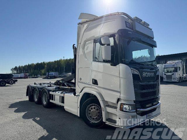 Scania R 660 B8x4*4NB Containerchassis