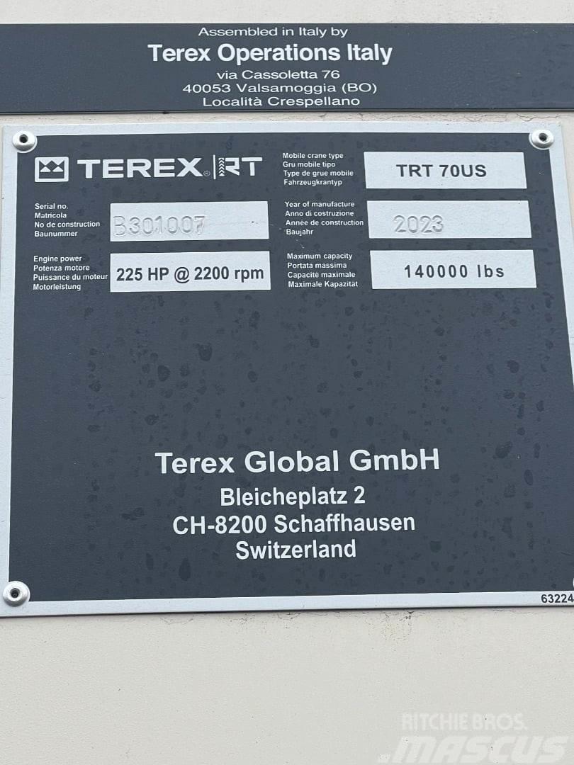 Terex TRT 70 Ruw terrein kranen