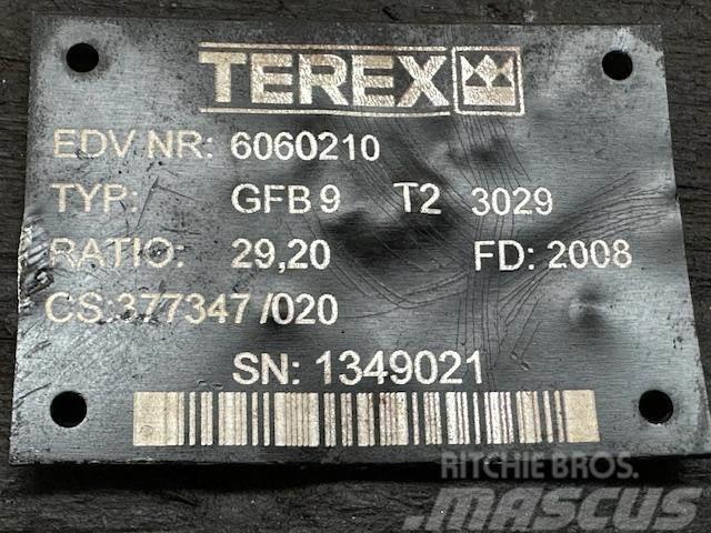 Terex 145 reduktor GFB 9 Chassis en ophanging
