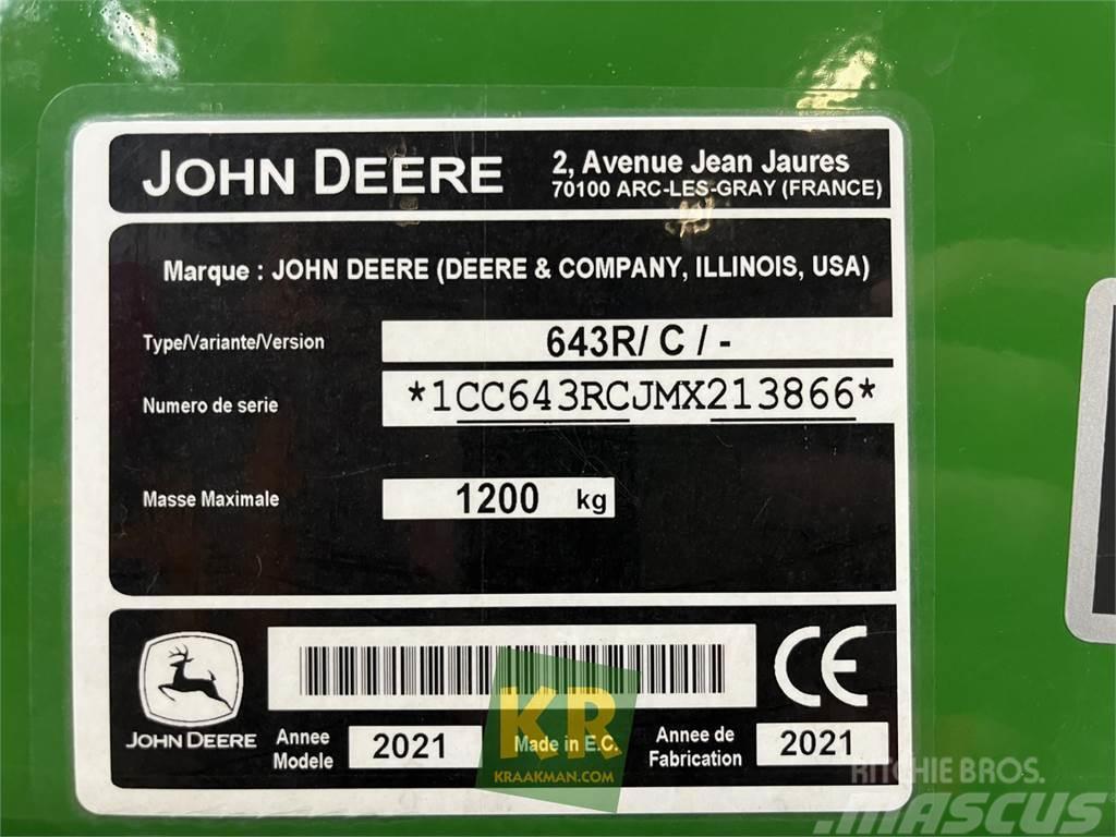 John Deere 643R Voorladers en gravers