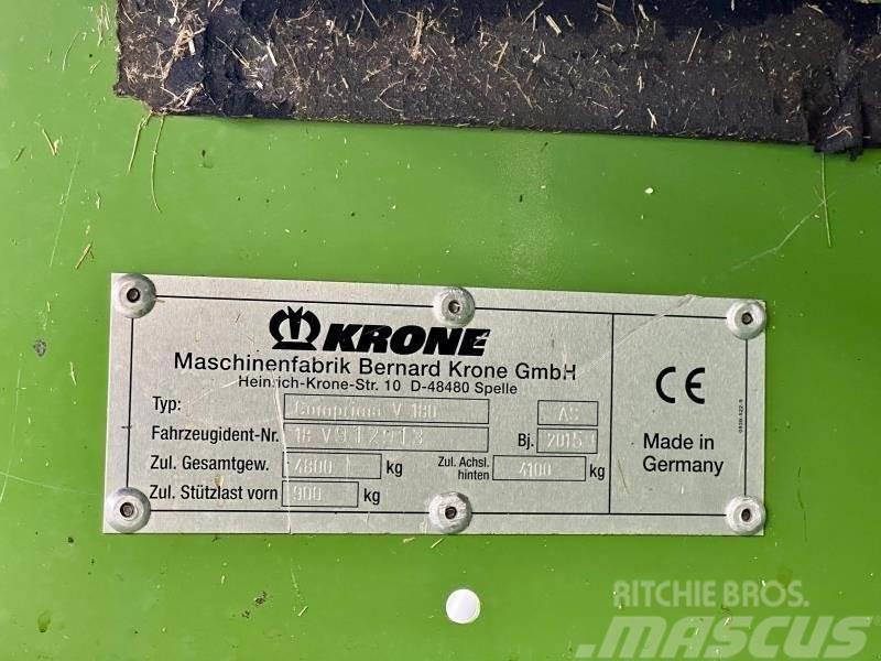 Krone Comprima V 180 XC Ronde-balenpersen