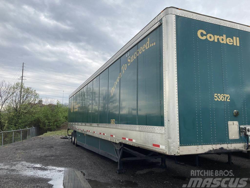 Wabash National 53'X102 Gesloten opbouw trailers