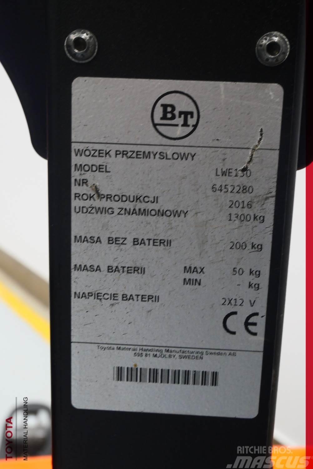 BT LWE130 Electro-pallettrucks