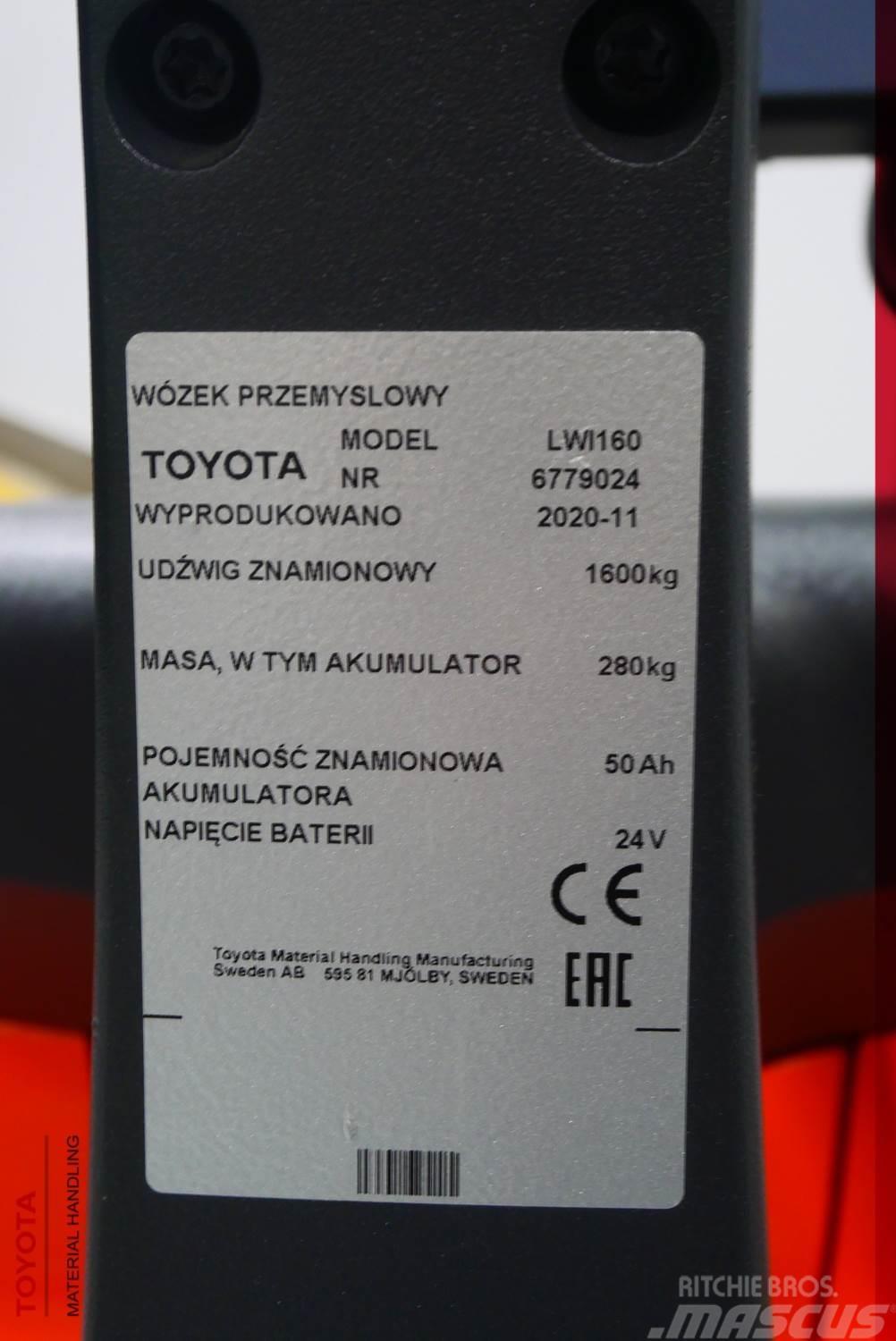 Toyota LWI160 WAGA Electro-pallettrucks
