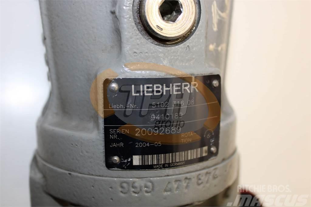 Liebherr 510231608 Hydraulik Motor A2FM32/61W-VAB010 Overige componenten
