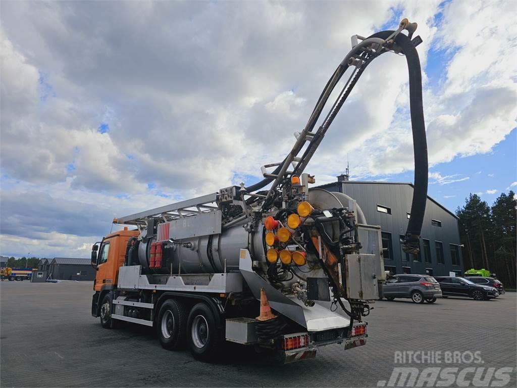 Mercedes-Benz WUKO KROLL COMBI FOR SEWER CLEANING Kolkenzuigers