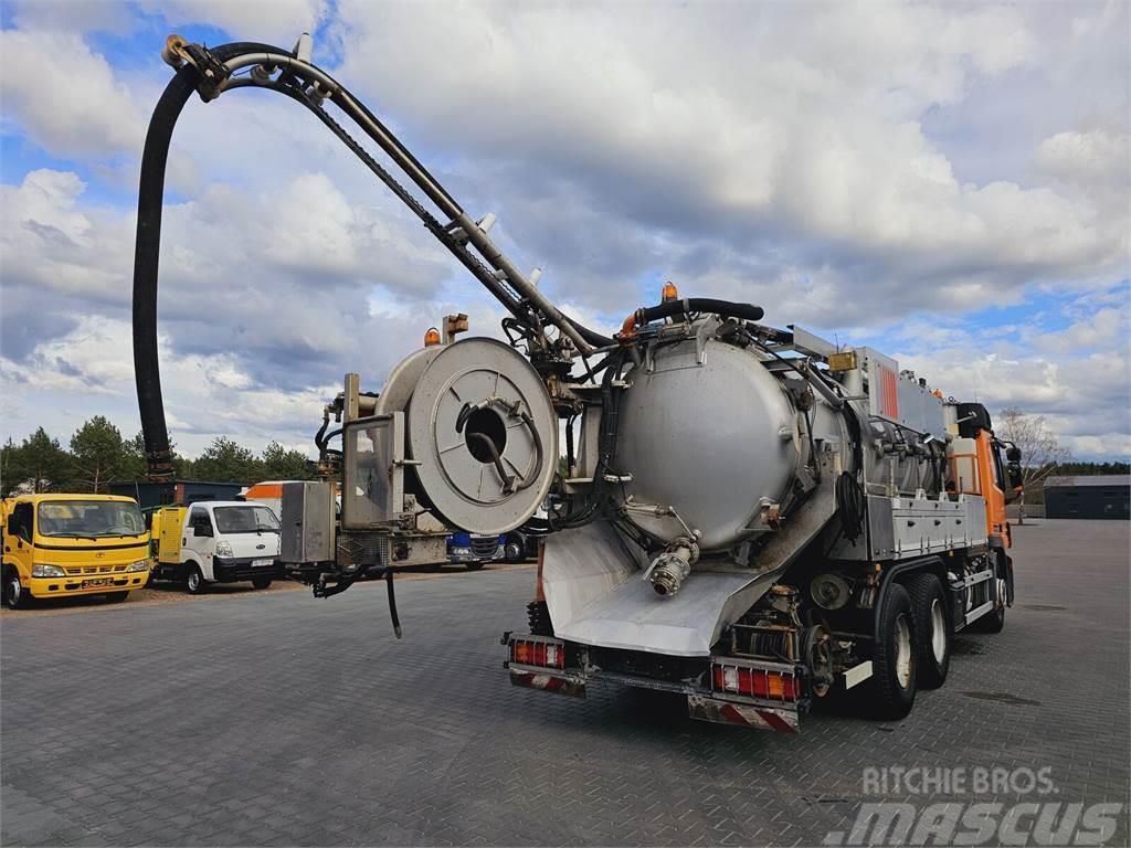 Mercedes-Benz WUKO KROLL COMBI FOR SEWER CLEANING Kolkenzuigers
