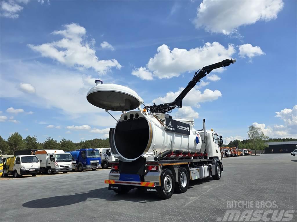 Scania Saugbagger Larsen FlexVac 311 Vacuum suction loade Onderhoud voertuigen