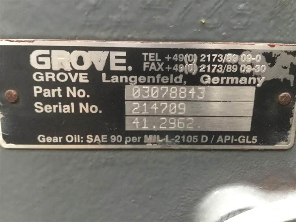 Kessler Grove GMK 3055 diff box axle nr 1 Kranen onderdelen en gereedschap