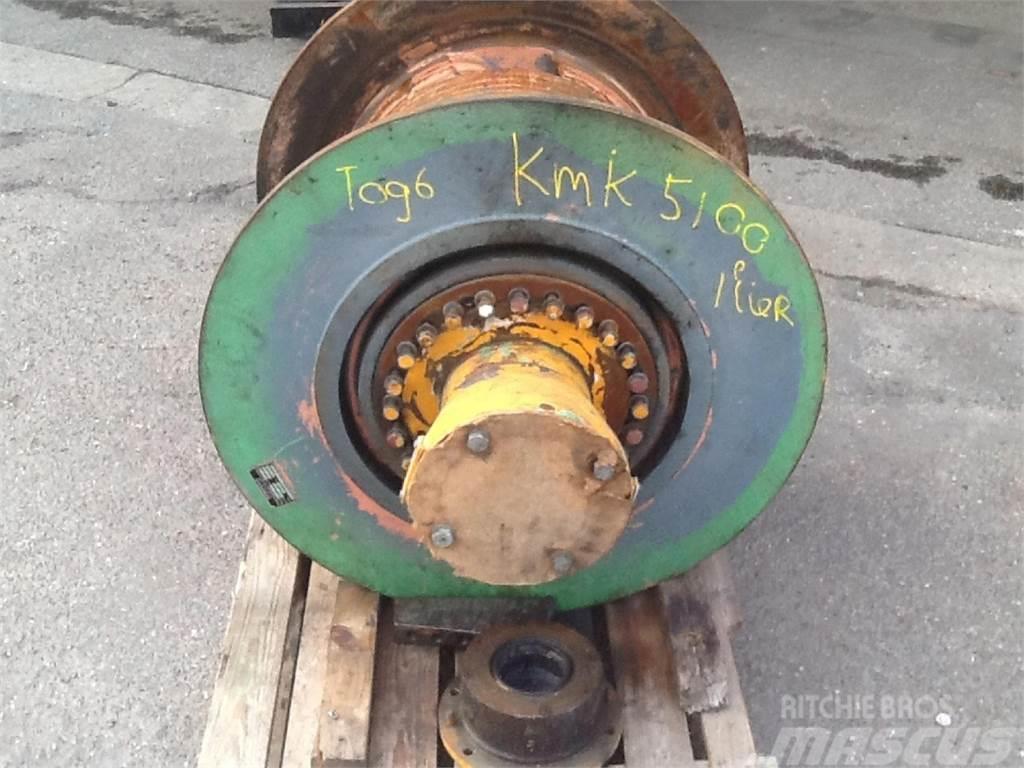 Krupp KMK 5100 winch Kranen onderdelen en gereedschap