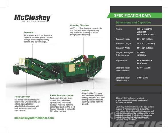 McCloskey I44RV3HD Vergruizers