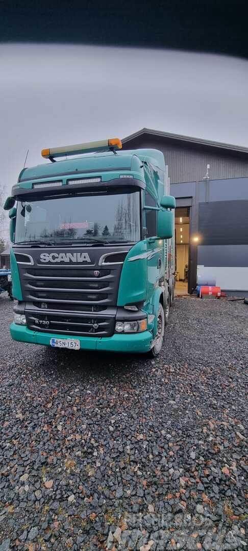 Scania R730 8x4 Hout-Bakwagens