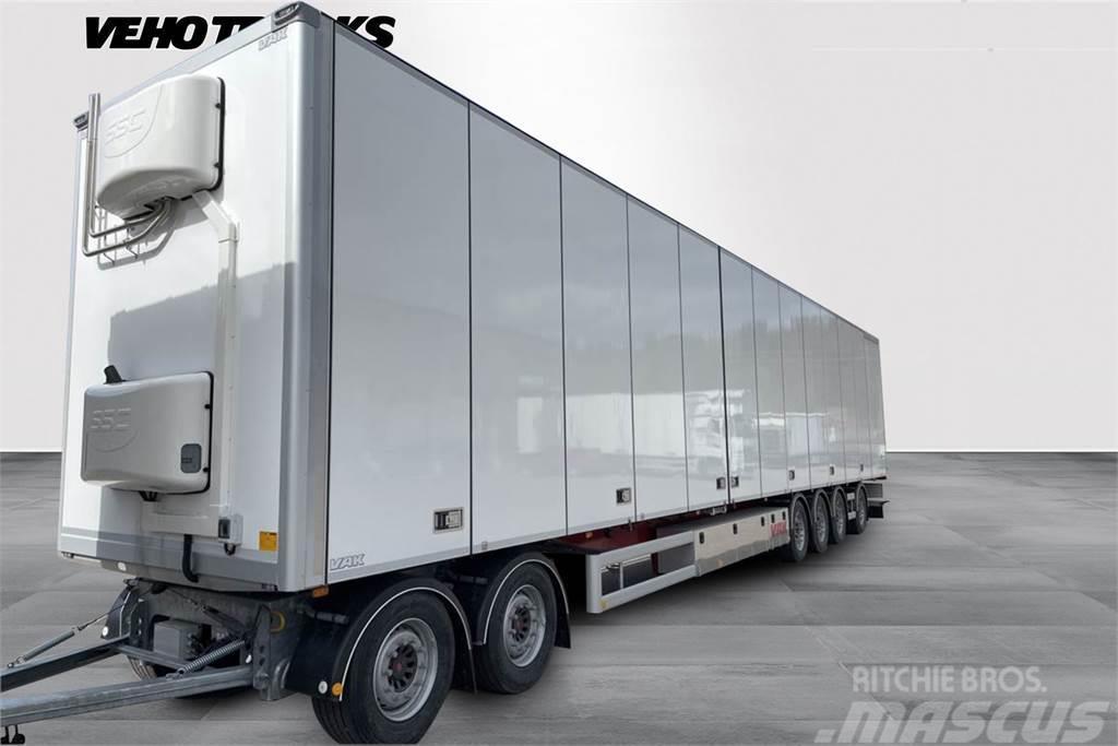 VAK Kokosivuaukeava 6-aks 17,4 m - Uusi heti toimituks Gesloten opbouw trailers