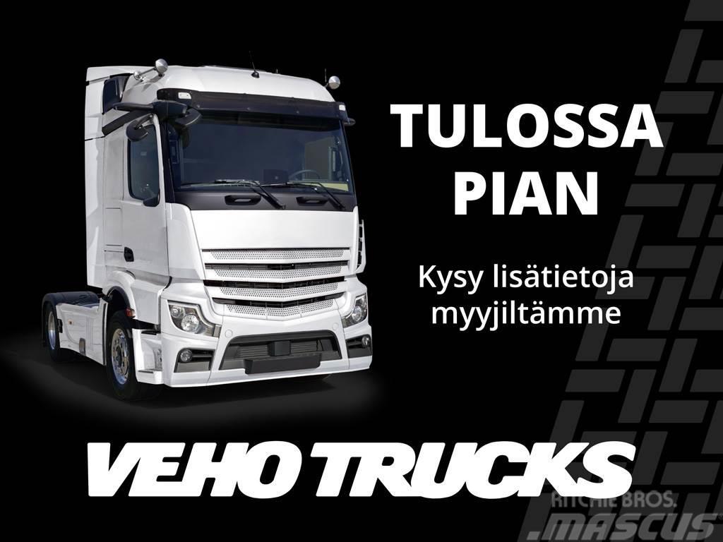 Volvo FM440 8x4 vaijeri+nosturi Vlakke laadvloer met kraan