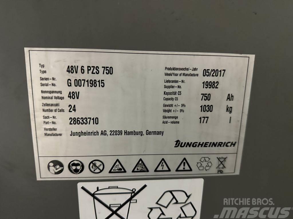 Jungheinrich EFG 220 - SEITENSCHIEBER - KABINE Elektrische heftrucks