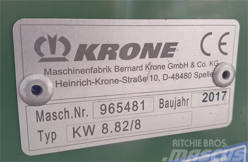 Krone KW 8.82/8 Schudders